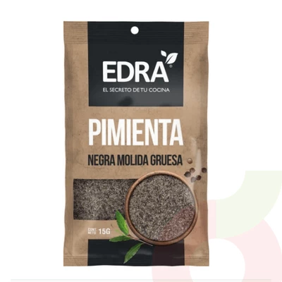 Pimienta Negra Gruesa Edra 15Gr
