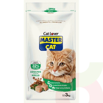 Alimento Gato Premium Master Cat 3Kg