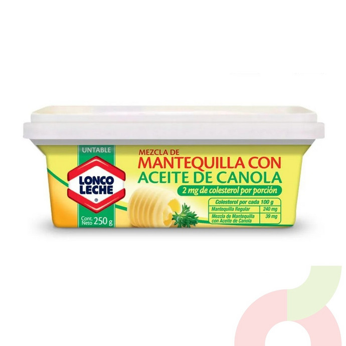 Mantequilla con Aceite de Canola Loncoleche 250Gr - 7802910004290.JPG