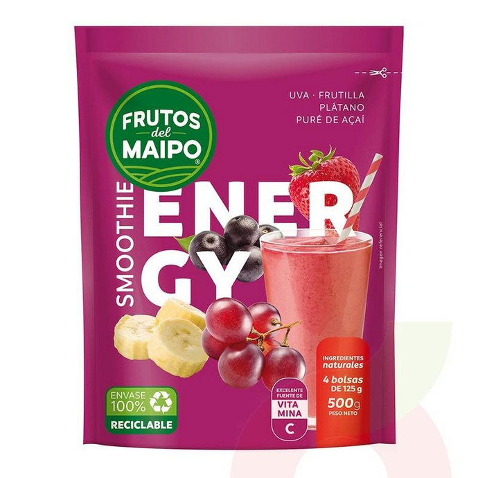 Smoothie Energy Frutos del Maipo 500Gr - Smoothie Energy 500Gr