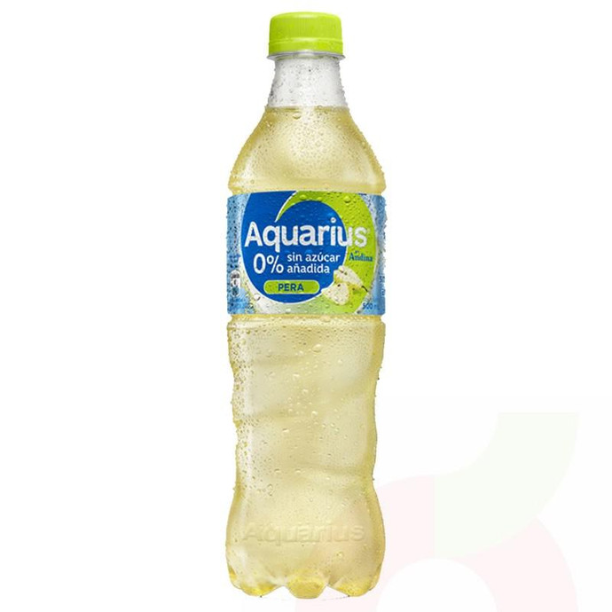 Agua Pera Aquarius 500Ml - Agua Aquarius Pera 500Cc