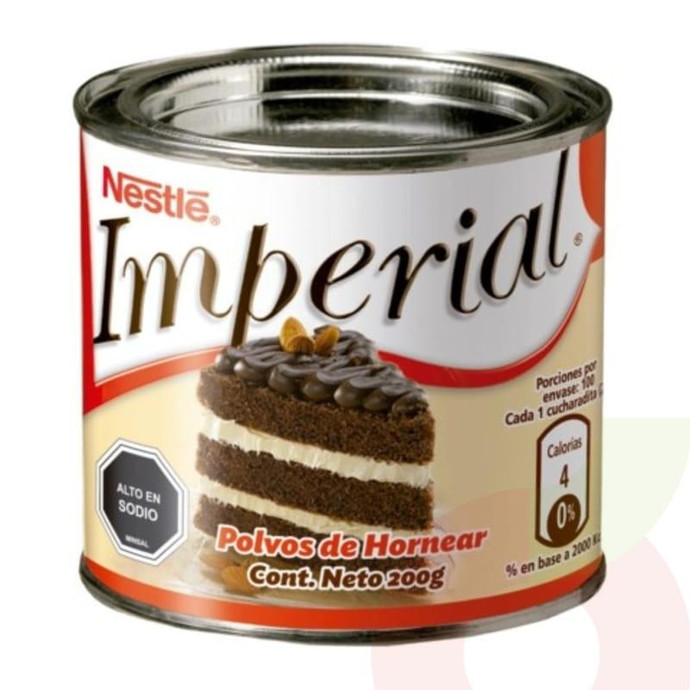 Polvo De Hornear Tarro Imperial 200Gr - Polvo De Hornear Tarro-Imperial 200Gr