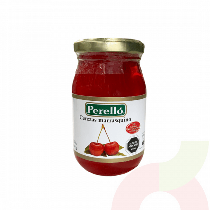 Cerezas Rojas Marrasquino Perello Frasco 250Gr - Cerezas Rojas Marrasquino Perello Frasco 250Gr