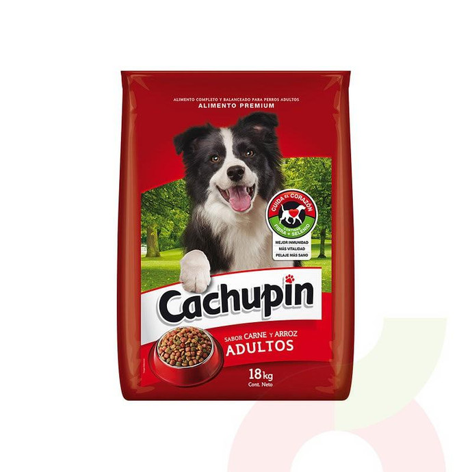 Alimento Perro Adulto Carne y Arroz Cachupin 18Kg - Cachupin 18Kg Carne Arroz
