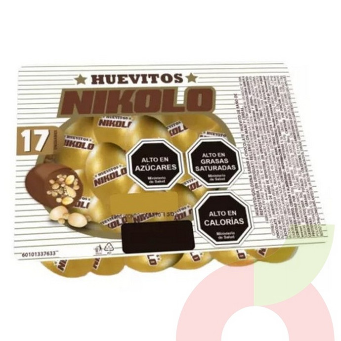 Huevitos de Pascua Nikolo 17 Unidades - 7802225573320.JPG