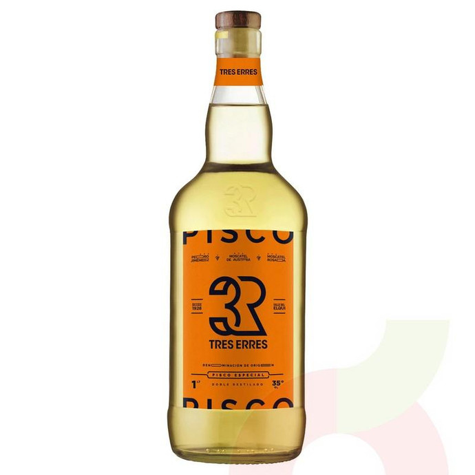 Pisco 35° G 3R 1Lt - Pisco 3R 35° 1L
