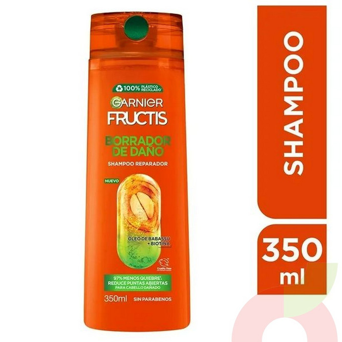 Shampoo Borrador de Daño Fructis 350Ml - shampoo 350 daño.JPG