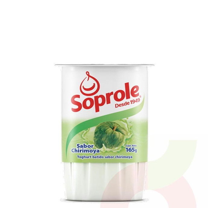 Yoghurt Batido Chirimoya Soprole 165Gr - Yogurt Batido Chirimoya-Soprole 165Gr