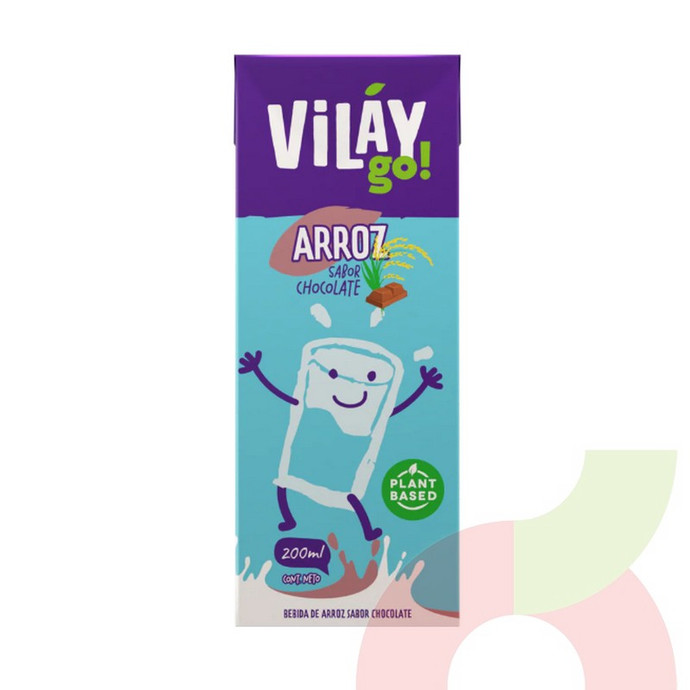 Bebida Arroz Chocolate Vilay Go! 200Ml - 7804671930344.JPG