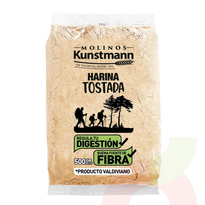 Harina Kunstman Tostada 500 Gr - 7802626001668  HARINA KUNSTMANN TOSTADA 500GR.jpg