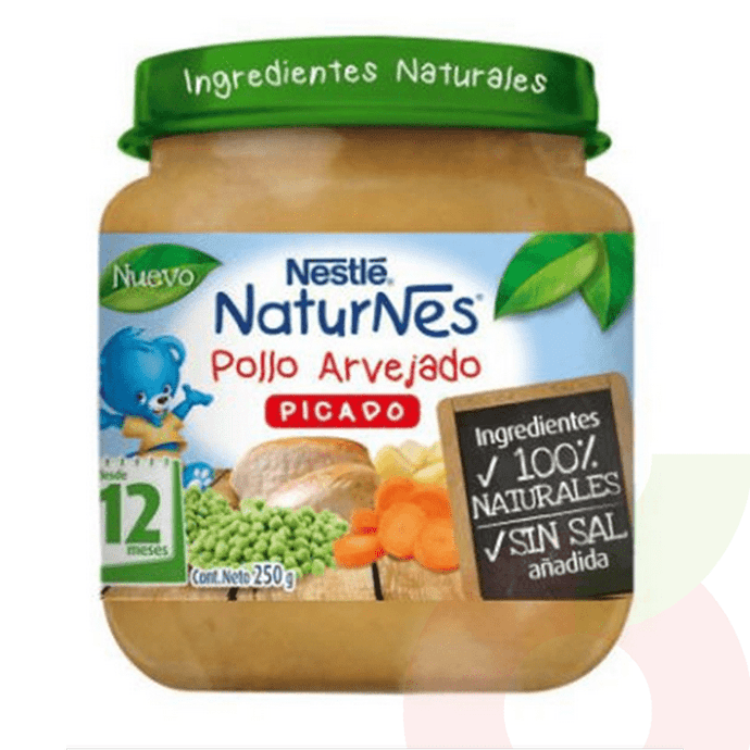 Picado Nestlé Pollo Arvejado 250 Gr - Colado Pollo Arvejado-Nestlé 250Gr