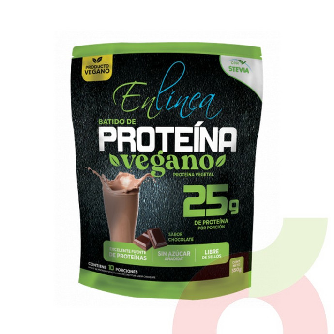 Batido de Proteína Vegano En Línea 350Gr  - 7804000003138.JPG