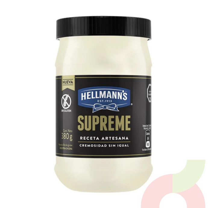  Mayonesa Supreme Receta Artesana Hellmanns 380Gr - 7805000321581.JPG