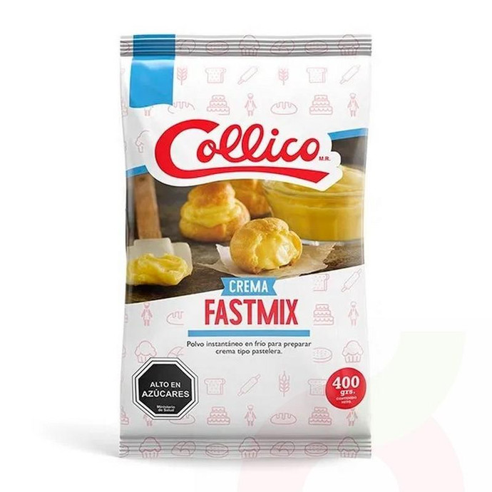 Crema Pastelera FastMix Collico 400Gr - Crema Pastelera Fast Mix Collico 400Gr