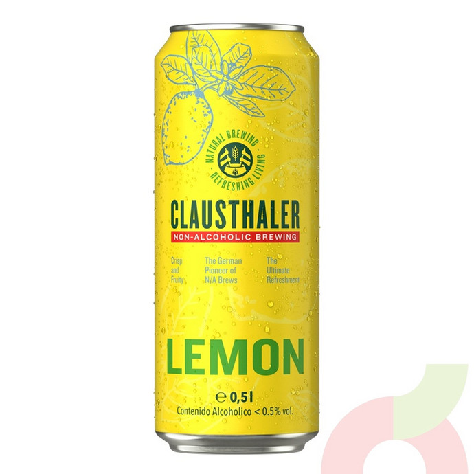 Cerveza Lemon Sin Alcohol Clausthaler 500Ml - Clausthaler cerveza 500Ml.JPG