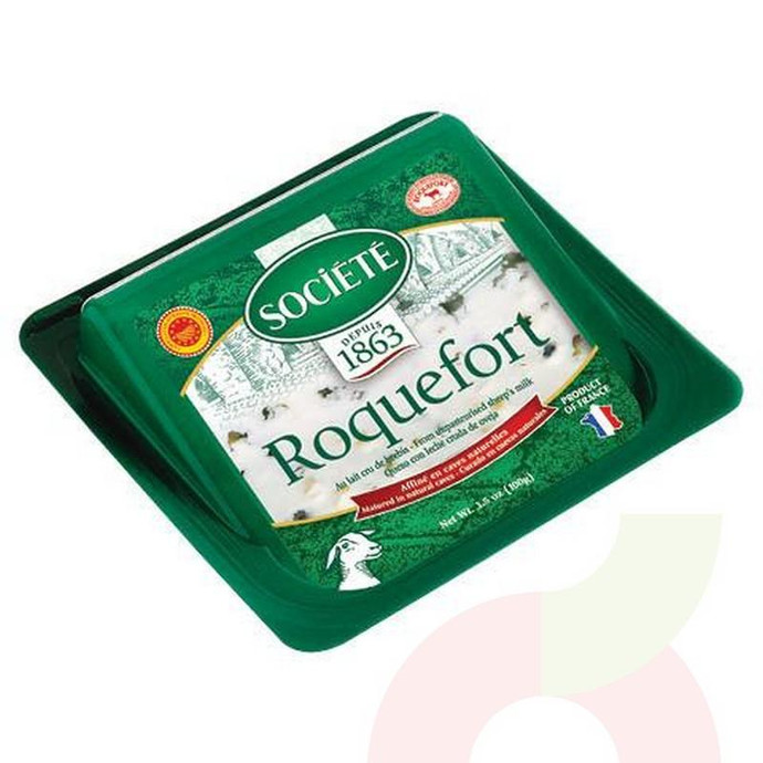 Queso Roquefort Société 100Gr - Queso Roquefort 100G Societe