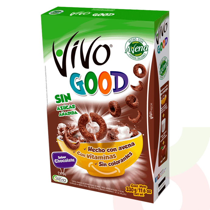 Cereal Good Chocolate Sabor Vivo 330Gr - Cereal Good Chocolate Sabor Vivo 330 Gr