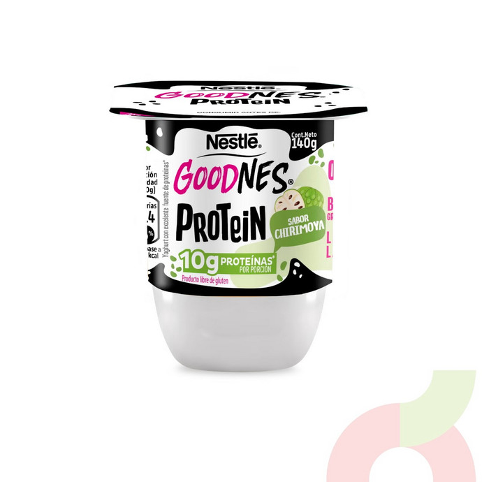 Yogurt Goodnes Protein Chirimoya Nestlé 140Gr - 8445291285507.JPG