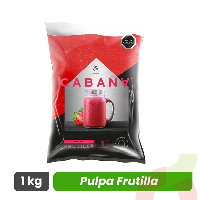 Pulpa Frutilla La Cabaña 1Kg - Pulpa Frutilla La Cabaña.JPG