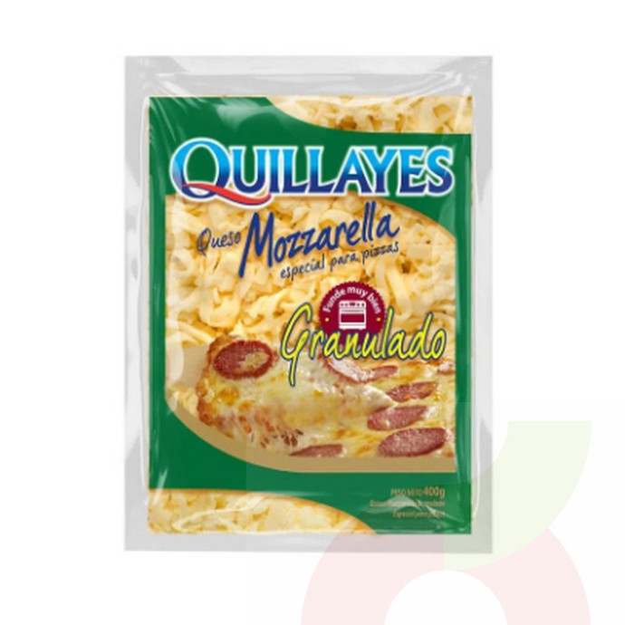 Queso Granulado Mozzarella Quillayes 400Gr - QUESO GRANULADO MOZZARELLA.jpg