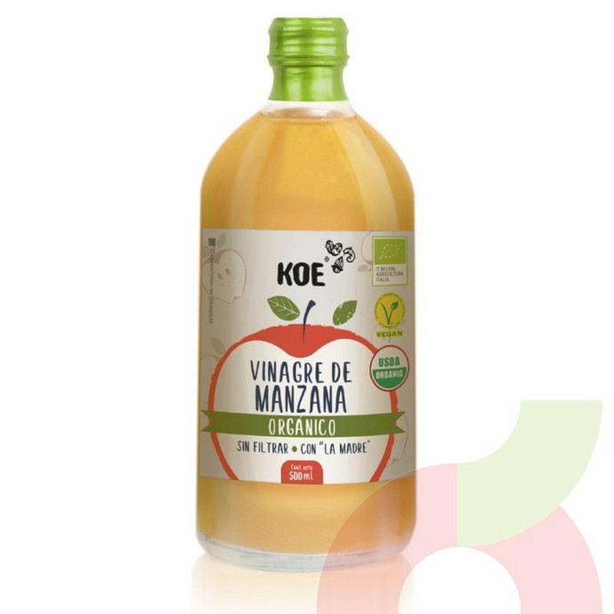 Vinagre de Manzana Orgánico Koe 500Ml - 7804661490674.JPG