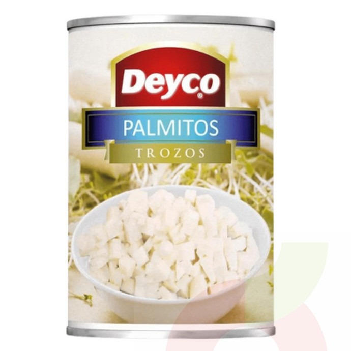 Palmitos Trozos Deyco 410Gr - palmitos trozos Deyco.jpg
