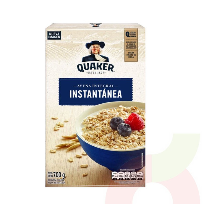 Avena Quaker Instantánea 700Gr - quaker avena.JPG
