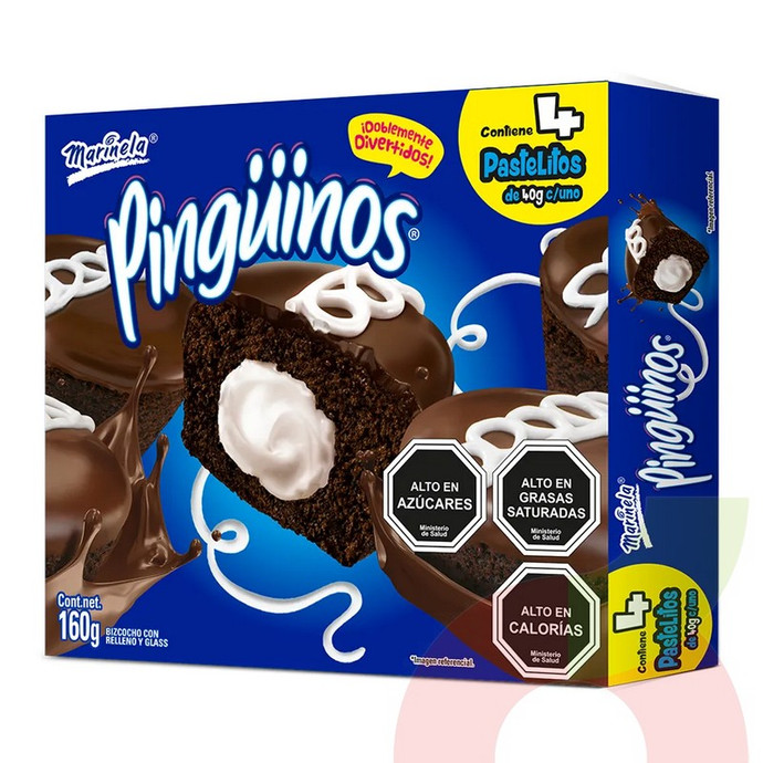 Pinguinos Marinela 160Gr 4 Unidades - 7803473005878.JPG
