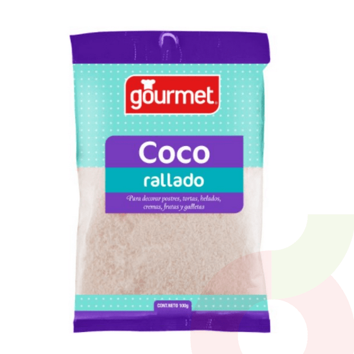 Coco Rallado Gourmet 100Gr - Coco Rallado-Gourmet 100Grs