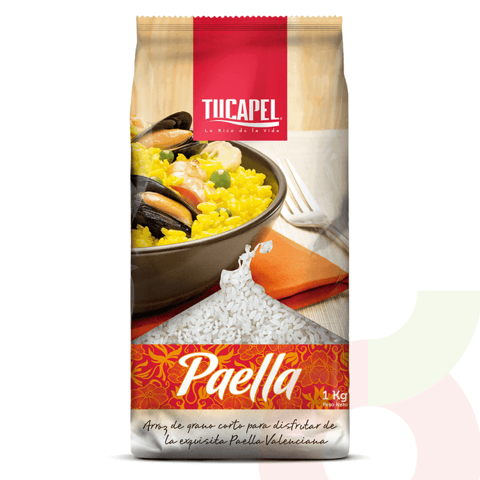 Arroz Especial Paella Grado 1 1Kg - Arroz Especial Paella Grado 1 Tucapel 1Kg