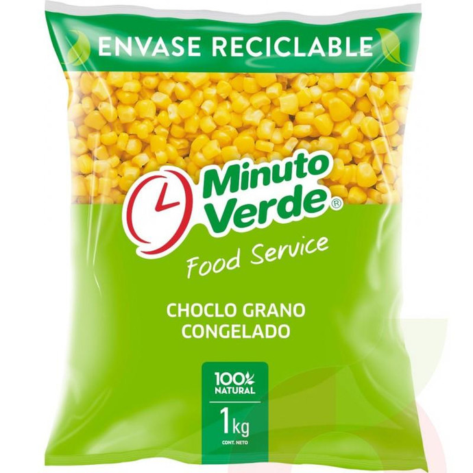 Choclo en Grano Minuto Verde 1Kg - Cong. Choclo-Minuto Verde 1Kg