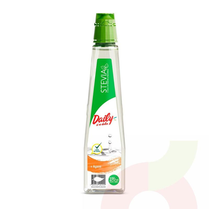 Endulzante Líquido Stevia + Ágave Daily 270Ml - Endulzante Líquido Stevia + Ágave Daily 270Ml