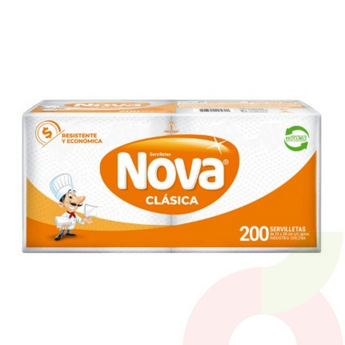 Servilleta Clásica Mesa Nova 200 Unidades - servilleta nova clasica mesa 200 unidades.JPG