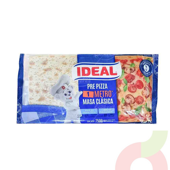 Pre Pizza 1 Metro Masa Clásica Ideal 750Gr - 7803403232114.JPG