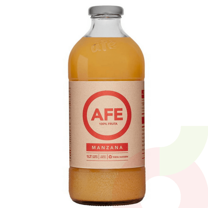 Jugo Manzana Afe 1Lt - Jugo De Manzana Afe 1L