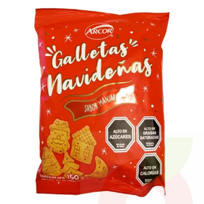 Navidad Galleta Santa 150Gr - 7802225680806.jpg