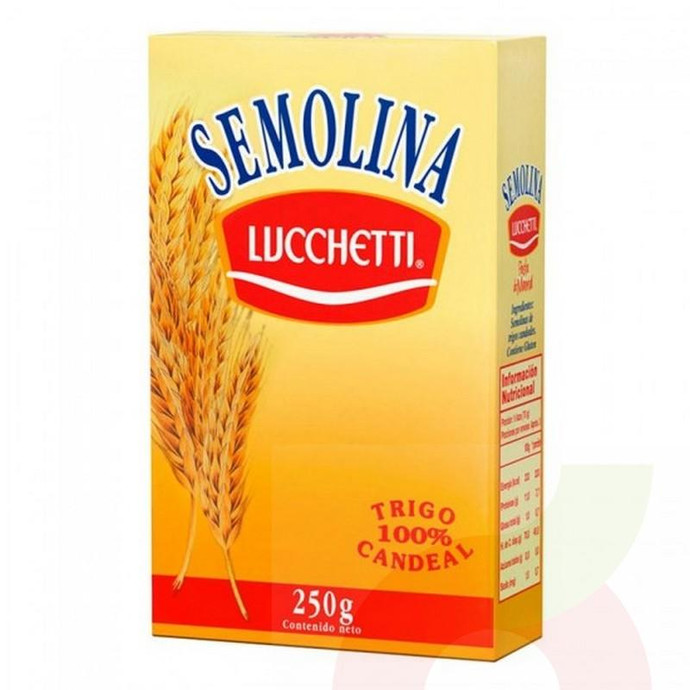 Semolina Lucchetti 250Gr - Semolina Lucchetti 250Gr