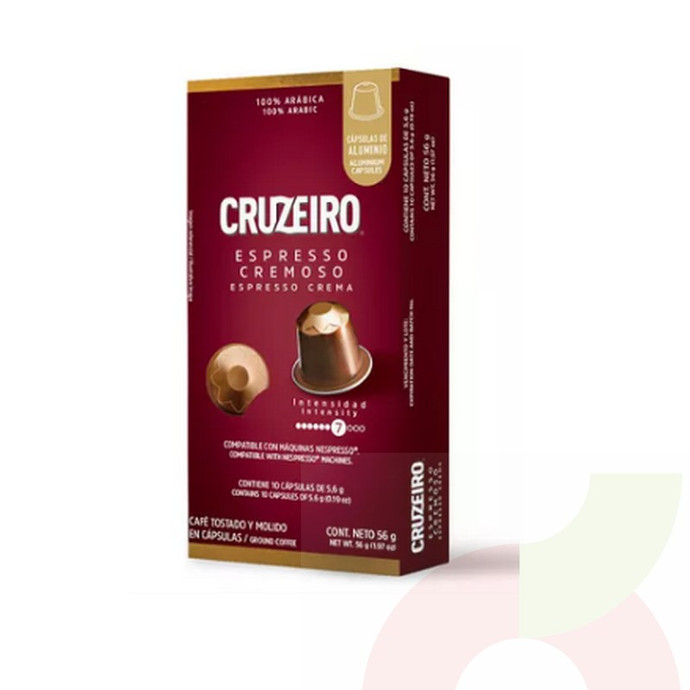 Café Espresso Cremoso Cápsulas Cruzeiro 56gr - vdjfhgjlf.jpg