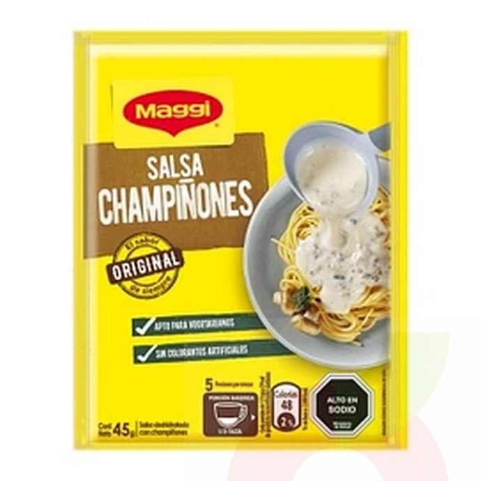 Salsa Champiñon Maggi 45gr - Salsa champiñones Maggi.jpg