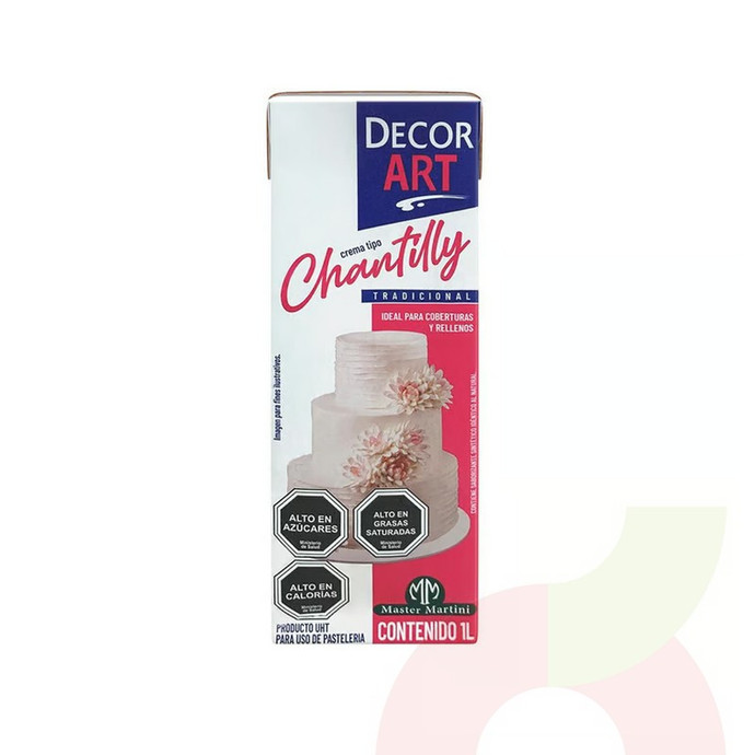 Crema Chantilly 1Lt Decor Art  - crema  Chantilly Decor Art.jpg