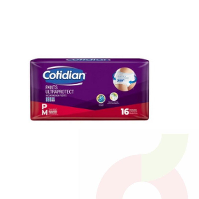 Pañal Adulto Ultraprotect P M Cotidian 16 Unidades - Pañal Cotidian Pants 16Unid P/M