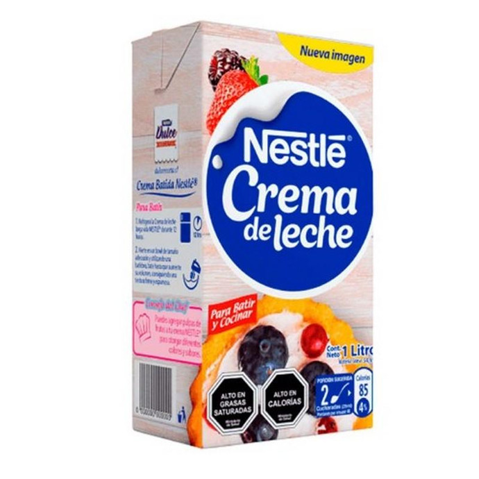 Crema De Leche Nestle 1L - Crema De Leche Nestle 1L