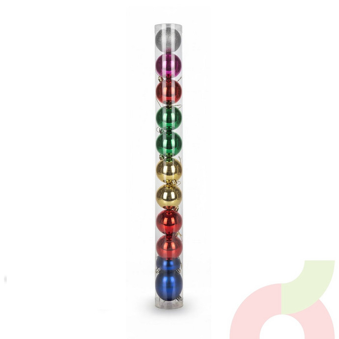 Set de Esferas de Navidad Grandes Multicolor 7Cm - bolas.JPG