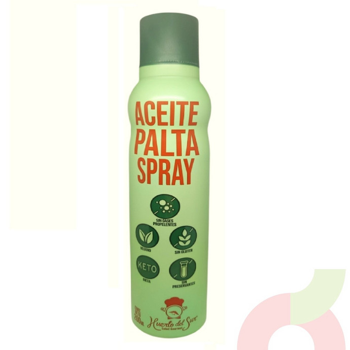 Aceite Palta Spray Huerto del Sur 200Ml - huertos del sur palta.JPG