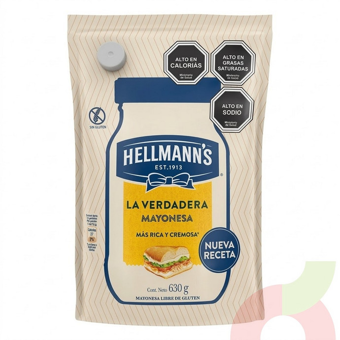 Mayonesa Hellmanns 630Gr - Mayonesa Hellmanns 630gr.JPG