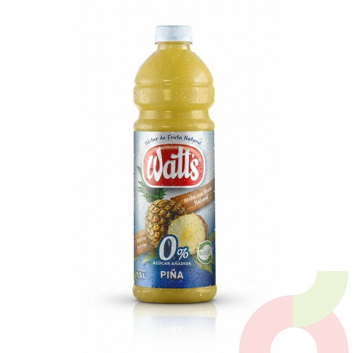 Néctar Piña 0% Azúcar Watts 1.5Lt - piña 0 azucar.JPG