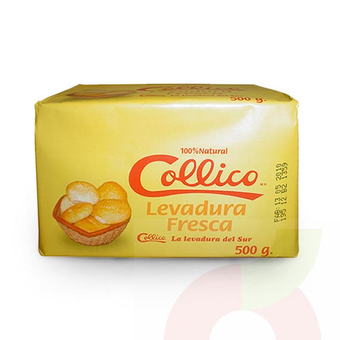 Levadura Fresca Collico 500Gr - Levadura Fresca-Collico 500Gr