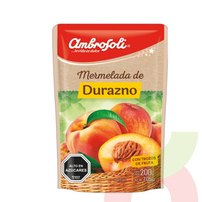 Mermelada Durazno Ambrosoli 200Gr - 7802200402539.JPG