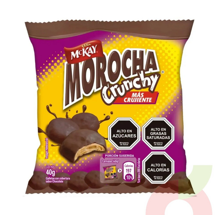 Galletas Morocha Crunchy McKay 40Gr - Morocha crunchy McKay 120Gr.JPG