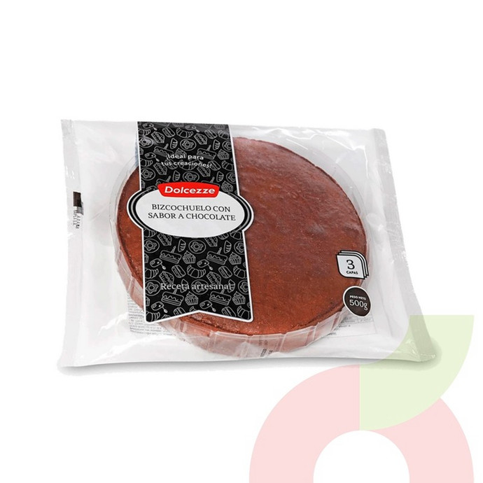 Bizcochuelo Chocolate Dolcezze 500Gr - 7793984408834.JPG